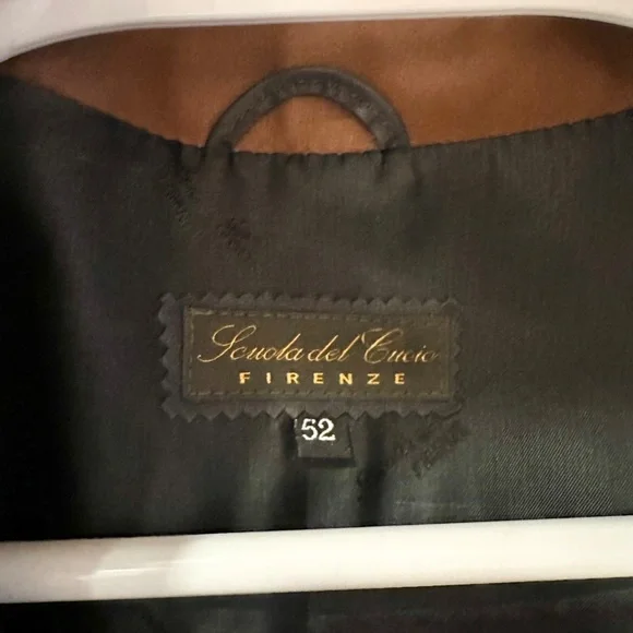 Scuola del Cuoio italian leather jacket